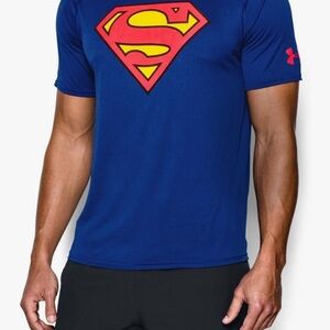 Gently Used Under Armour Alter EGO Core Superman Training T-Shirt